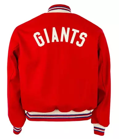 Red New York Giants 1961 Wool Jacket - Jackets Masters