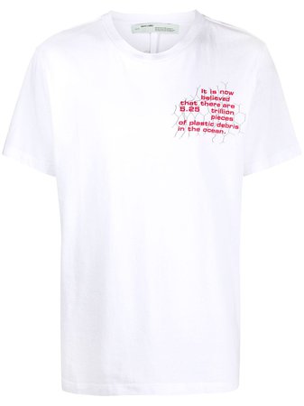 Off-White Slogan T-shirt - Farfetch