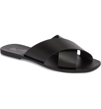 Total Relaxation Slide Sandal SEYCHELLES black