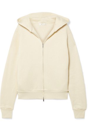 The Row | Denn cotton-fleece hoodie | NET-A-PORTER.COM