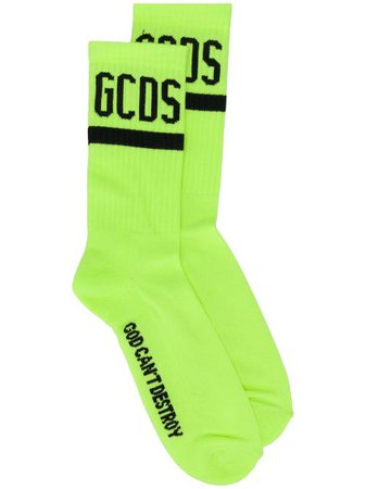 Gcds God Can't Destroy Streetwear Logo Socks - Farfetch