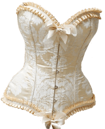 coquette boned corset