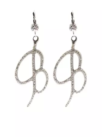Blumarine crystal-embellished Earrings - Farfetch