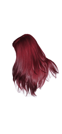 dark burgundy maroon red long hair