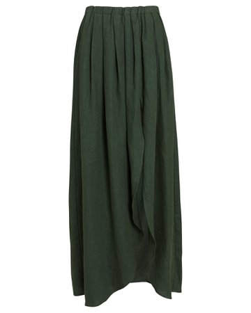 SABLYN Asher Linen Midi Skirt | INTERMIX®
