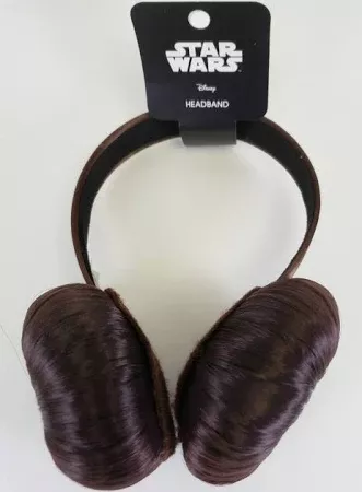 Nip Princess Leia Headband Star Wars Loungefly Hair Buns Adult Women