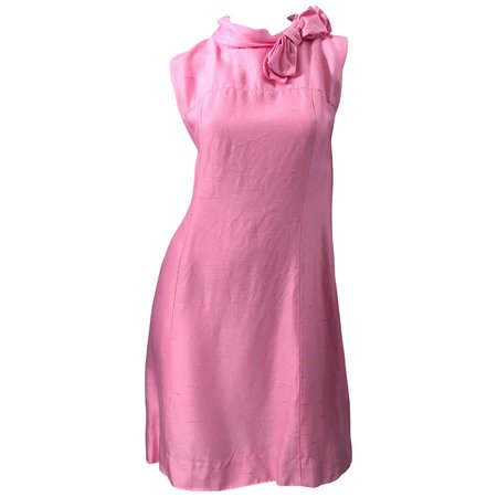 Pink 60's Mini dress