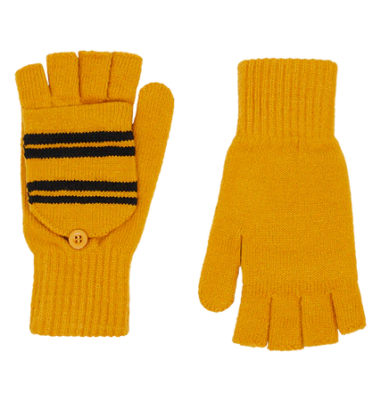 Hufflepuff gloves