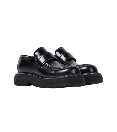 BOTTEGA VENETA - Bounce leather loafers