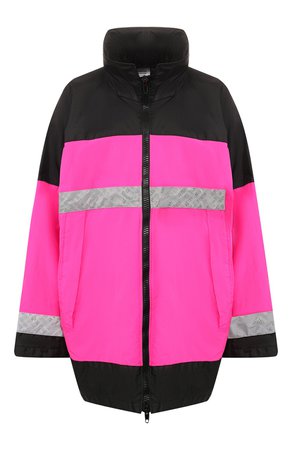 Женская розовая куртка VETEMENTS — купить за 93600 руб. в интернет-магазине ЦУМ, арт. SS20JA257 1320/W/PINK