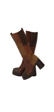 colourblock boots