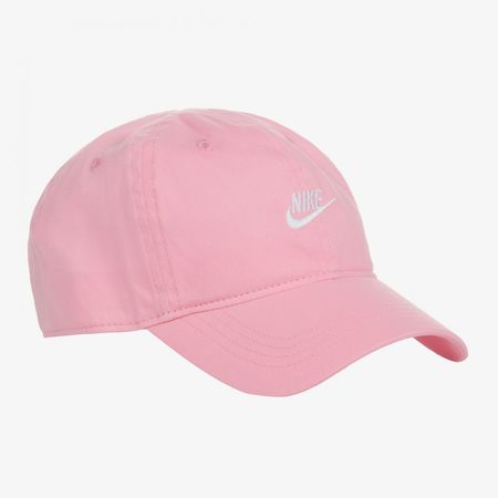 Nike Girls Pink Cotton Logo Cap