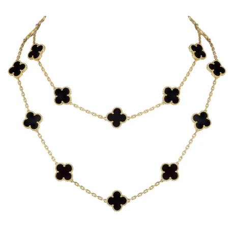 van cleef & arpels alhambra necklace