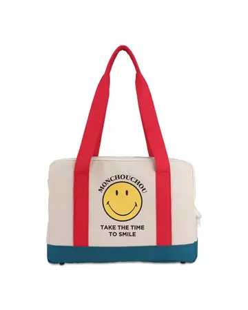 Smiley Dog Carrier . Red&Blue – Pets So Good