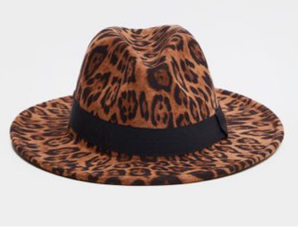 cheetah hat