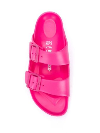 Birkenstock Arizona slide sandals pink 1015471RWFUCSIA - Farfetch