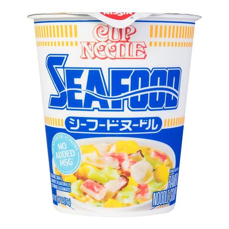 NISSIN Seafood Cup Noodles - Instant Ramen, 2.68oz | Yami