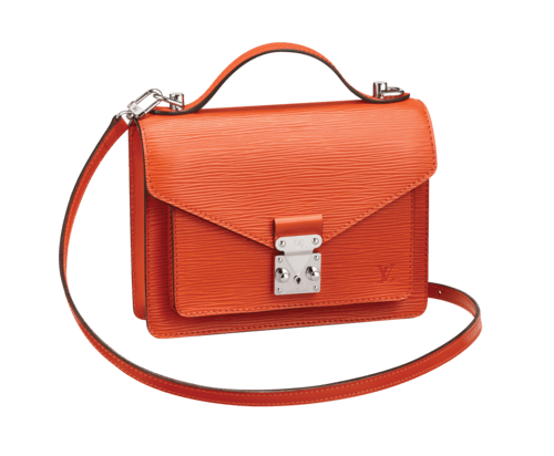 orange handbag png