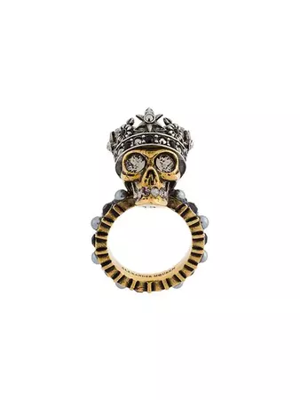 Alexander McQueen King Skull Ring