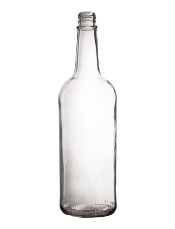 empty glass bottle png