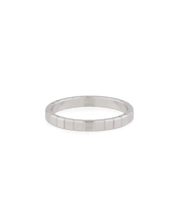 Chopard 18k White Gold Ice Cube Ring