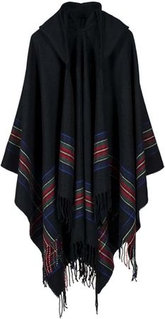 Amazon.com: JOEupin Women's Winter Wrap Blanket Poncho Cape Shawl Cardigans Sweater Coat : Clothing, Shoes & Jewelry
