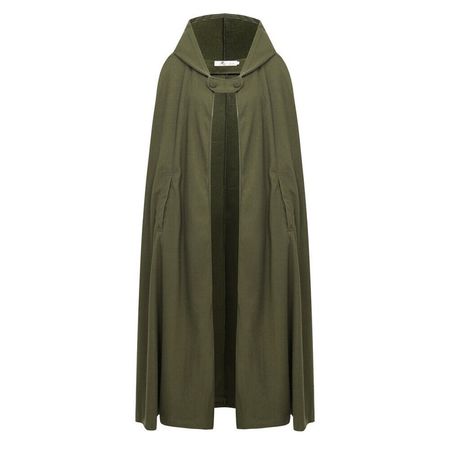 Multitrust Women Warm Long Cloak Hooded Winter Cape Coat Poncho Shawl Parka Outdoor Clothes - Walmart.com