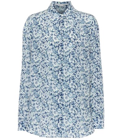 Floral Silk Shirt - Stella McCartney | mytheresa.com