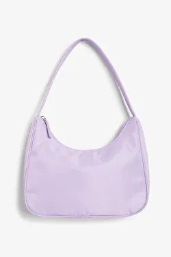 lavender shoulder bag
