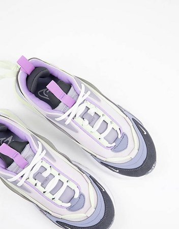 Nike Air Max Furyosa sneakers in purple and gray | ASOS
