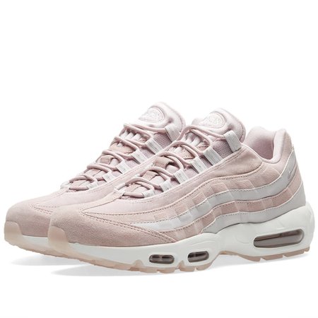 Nike Air Max 95 LX W (Particle Rose, Grey & White) | END.
