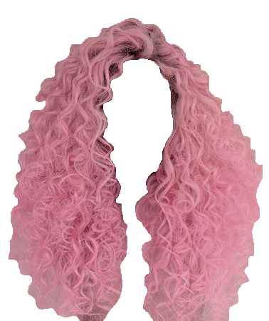 Temper Hair | Pastel Pink Curly Hair (Dei5 edit)