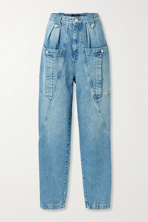 Isabel Marant | Kerris high-rise tapered jeans | NET-A-PORTER.COM