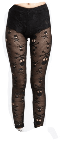 *clipped by @luci-her* Skull Tights