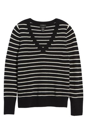 Halogen® V-Neck Cashmere Sweater | Nordstrom