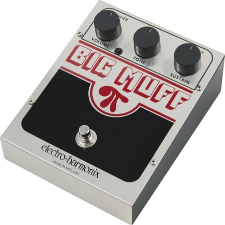 Electro-Harmonix USA Big Muff Pi Distortion/Sustainer Pedal - Pedals | Music Planet NZ