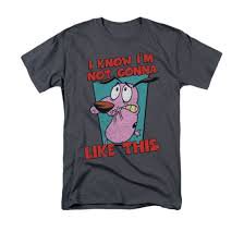 courage the cowardly dog womens top - Google Search