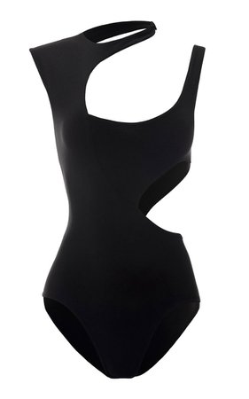 Asymmetric Cutout Bodysuit By A.w.a.k.e. Mode | Moda Operandi