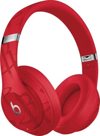 Beats by Dr. Dre Beats Studio³ Wireless Noise Cancelling Headphones NBA Collection Rockets Red MUQA2LL/A - Best Buy