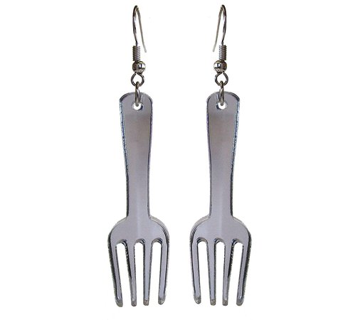 Fork Earrings