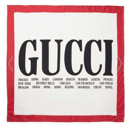 Gucci Logo Scarf