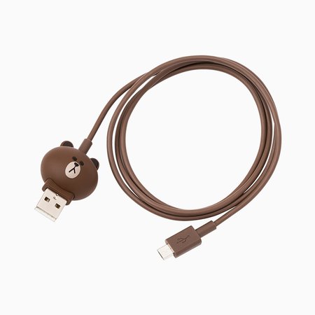 brown line friends charger cable