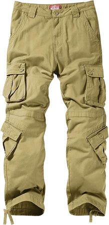 Match Men's Cargo Pants(44,3358 Dark Khaki) at Amazon Men’s Clothing store