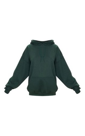 Prettylittlething Forest Green Ultimate Oversized Hoodie