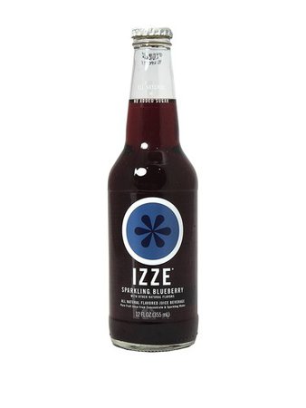 FRESH 4 Pk 12oz Izze Sparkling Blueberry - Soda Emporium | Buy Soda Pop Online | Soft Drinks Store