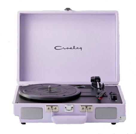 lilac record player