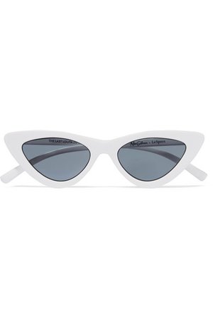 Le Specs | + Adam Selman The Last Lolita cat-eye acetate sunglasses | NET-A-PORTER.COM