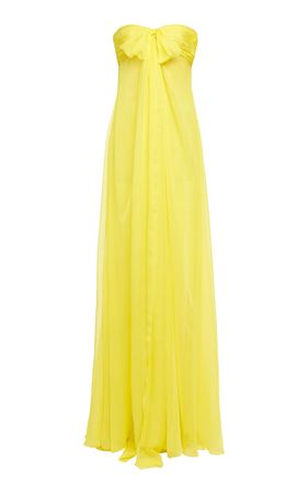 Silk Chiffon Gown By Valentino | Moda Operandi