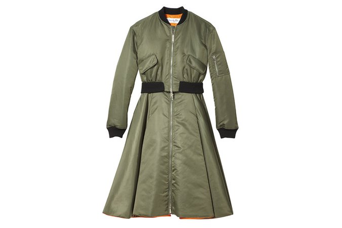 Dior Peplum detachable bomber coat