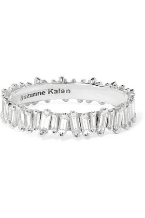 Suzanne Kalan | 18-karat white gold diamond ring | NET-A-PORTER.COM